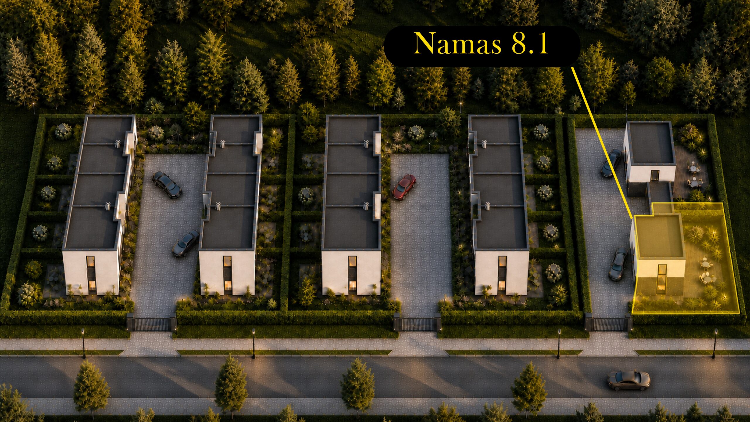 Namo 8.1 vieta projekte